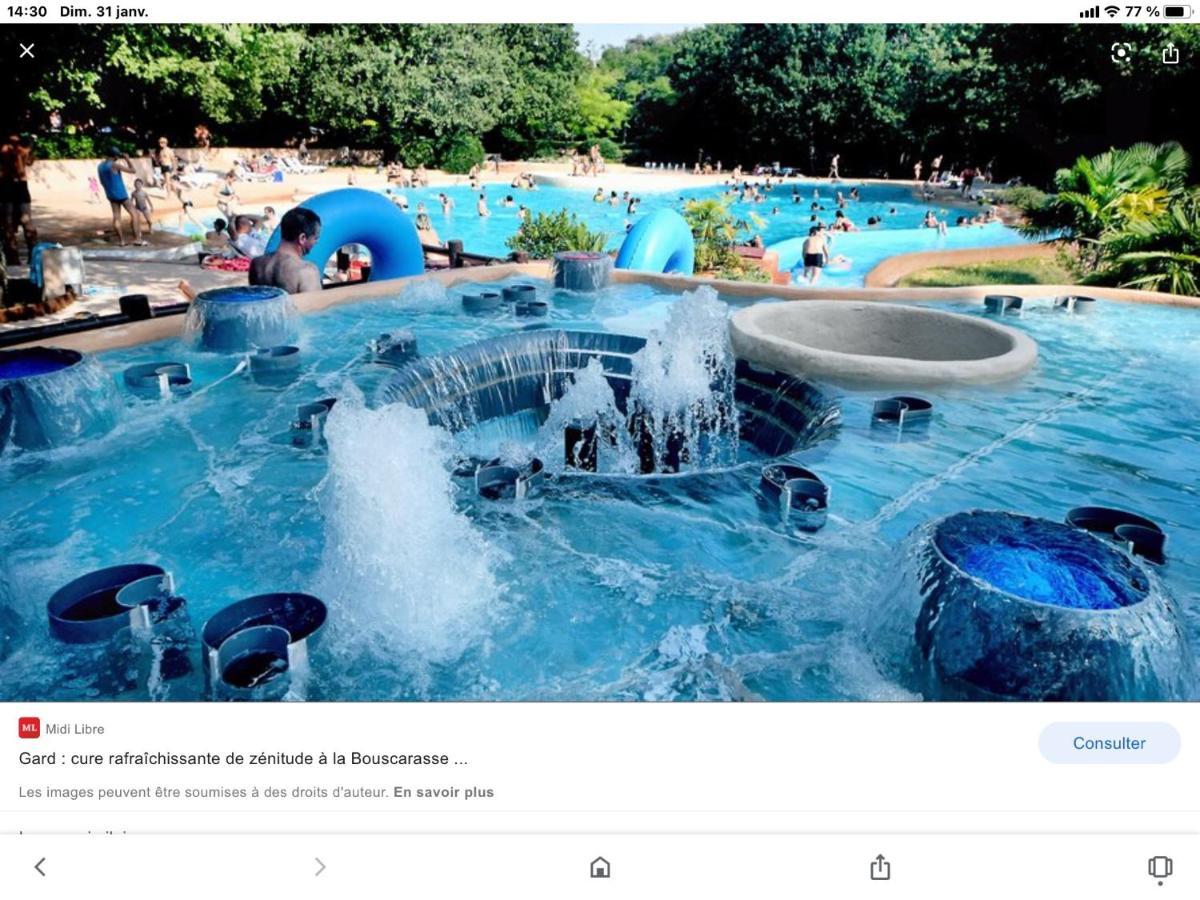 Appartement 3 Min A Pied Du Centre D'Uzes Parking Piscine מראה חיצוני תמונה