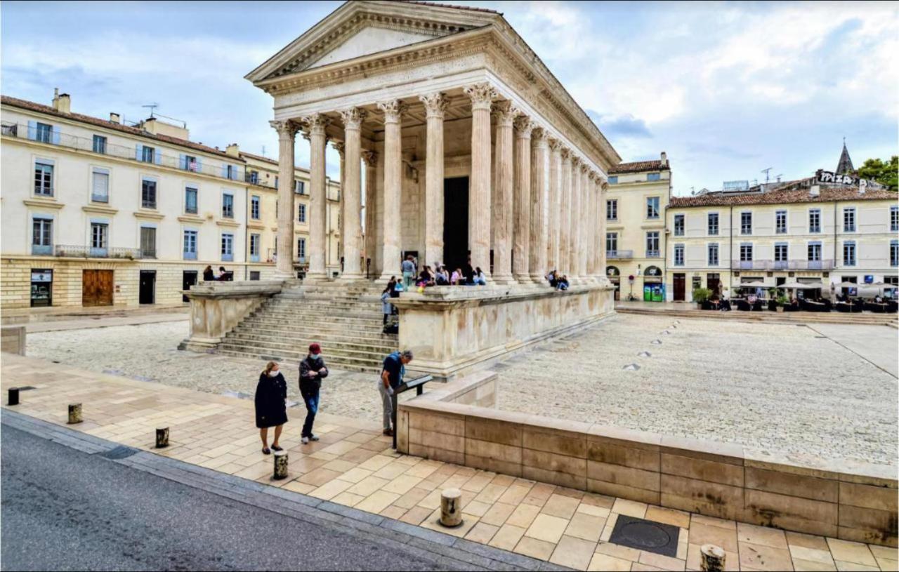 Appartement 3 Min A Pied Du Centre D'Uzes Parking Piscine מראה חיצוני תמונה